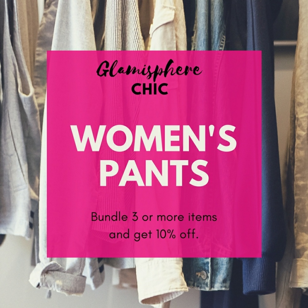 [Women's Pants] Bundle & Save
